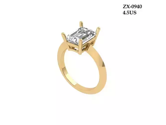 Emerald Engagement-ring