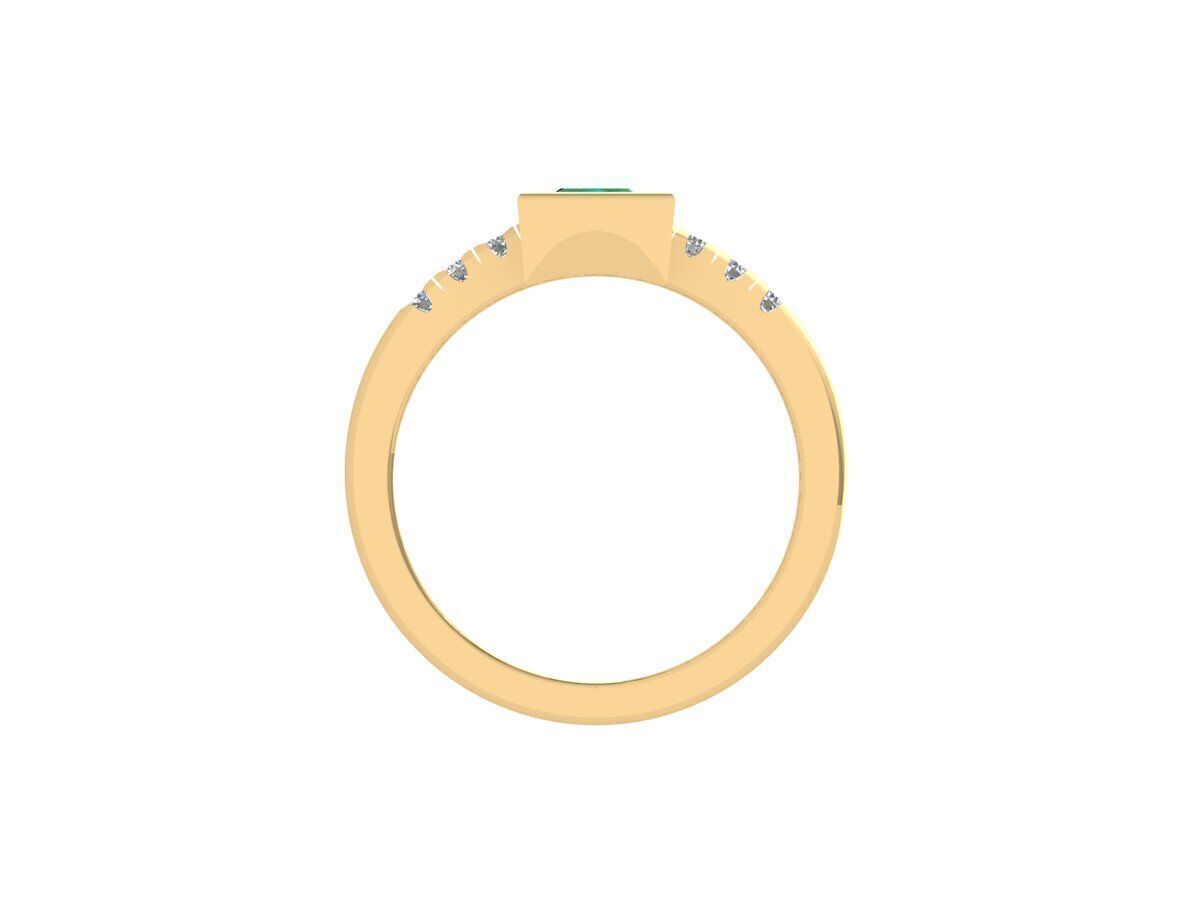Princess Ring 3D print model_3