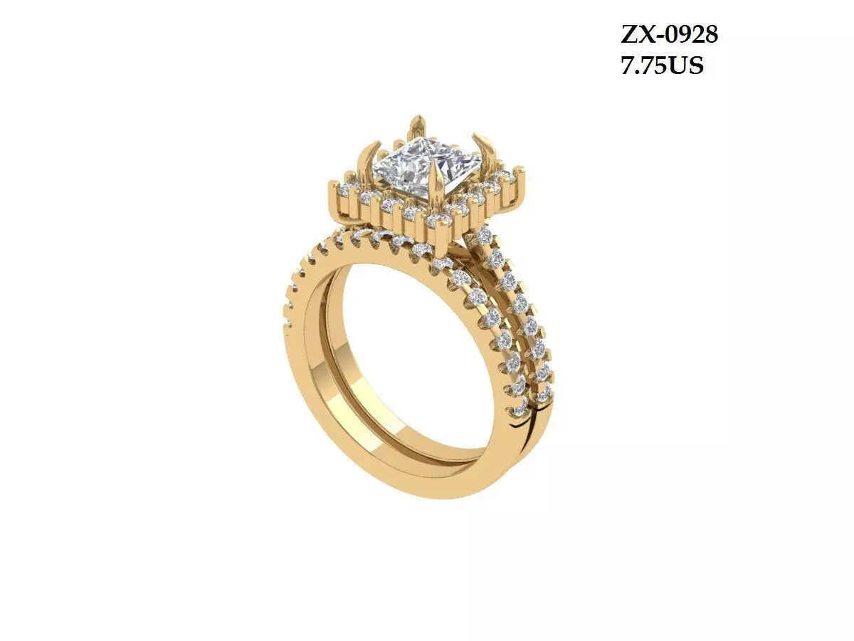 Princess Ring 3D print model