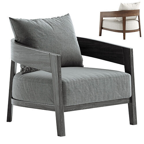 Vento Outdoor Chair 3D model