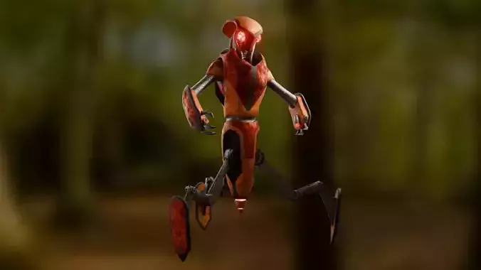 MechaDroid - Alien robot from Ben 10