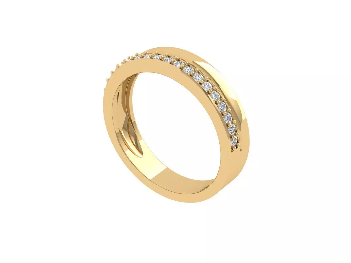 Wedding Band 3D print model_0