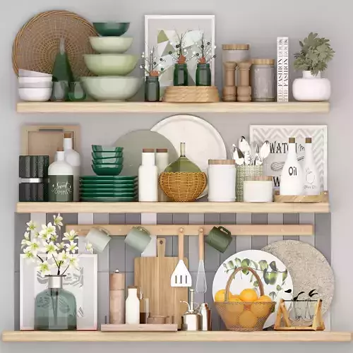 Modern Kitchen Props Set