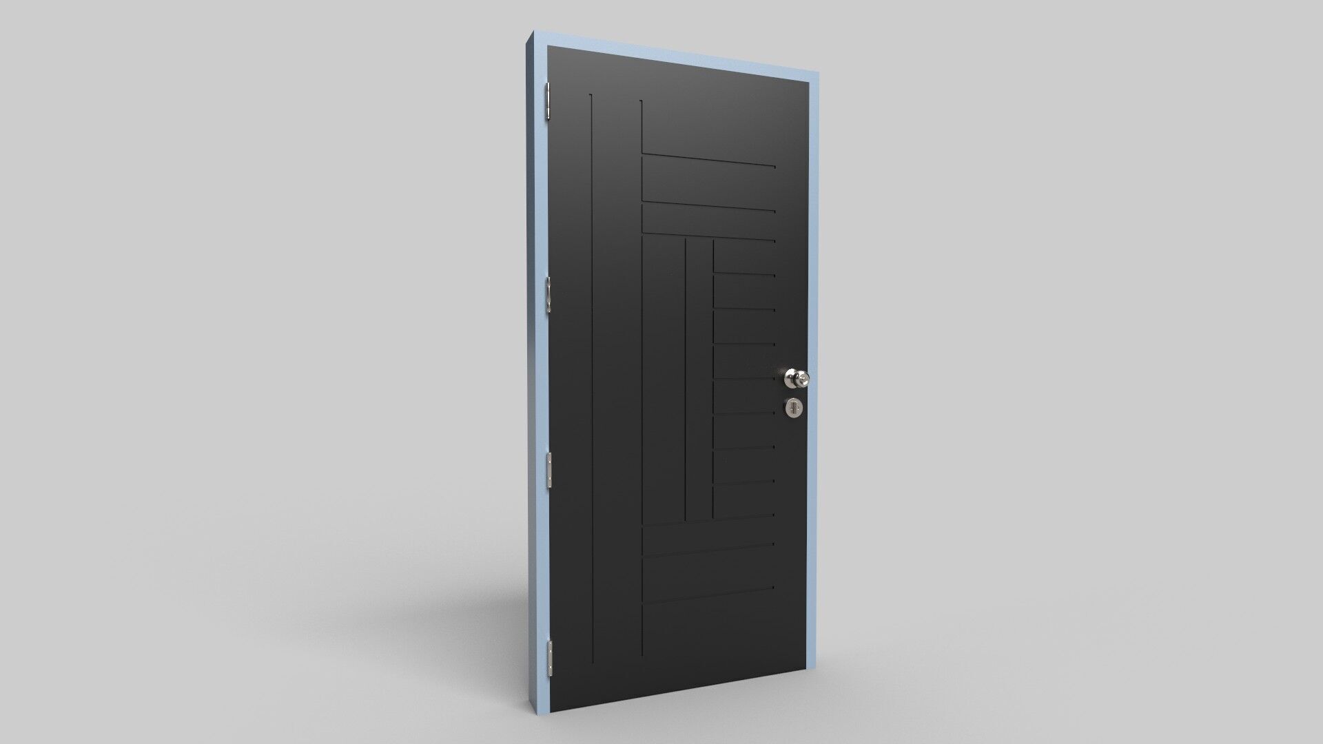 Door Design CG43 3D model_2