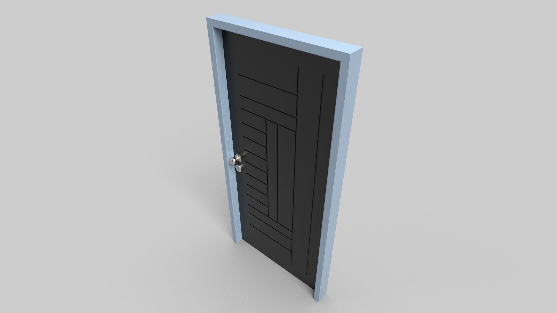Door Design CG43 3D model_1
