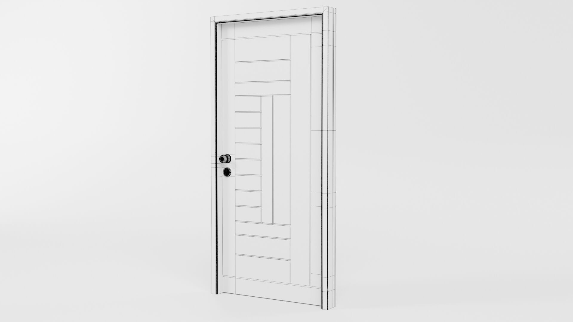 Door Design CG43 3D model_5