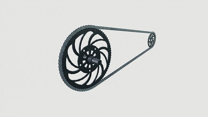 Cycle Chain 3D model