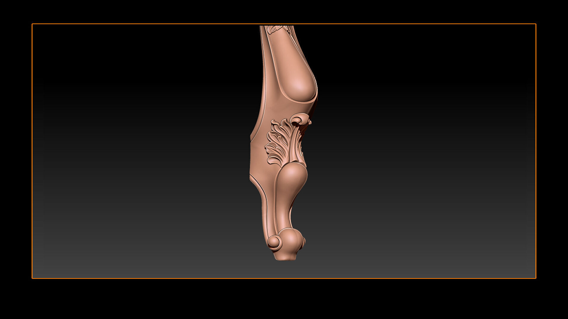 Classic Table and Chair Leg Model Kit - 049 3D print model_7