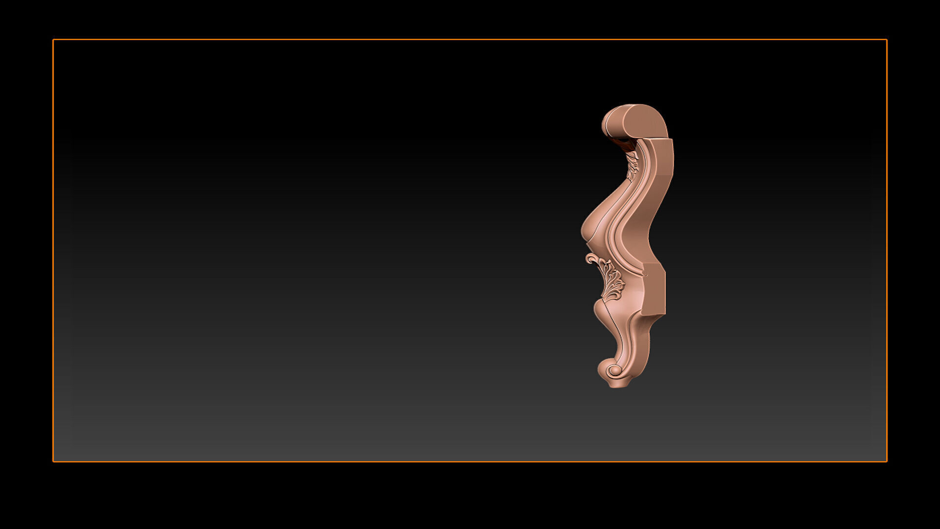 Classic Table and Chair Leg Model Kit - 049 3D print model_9