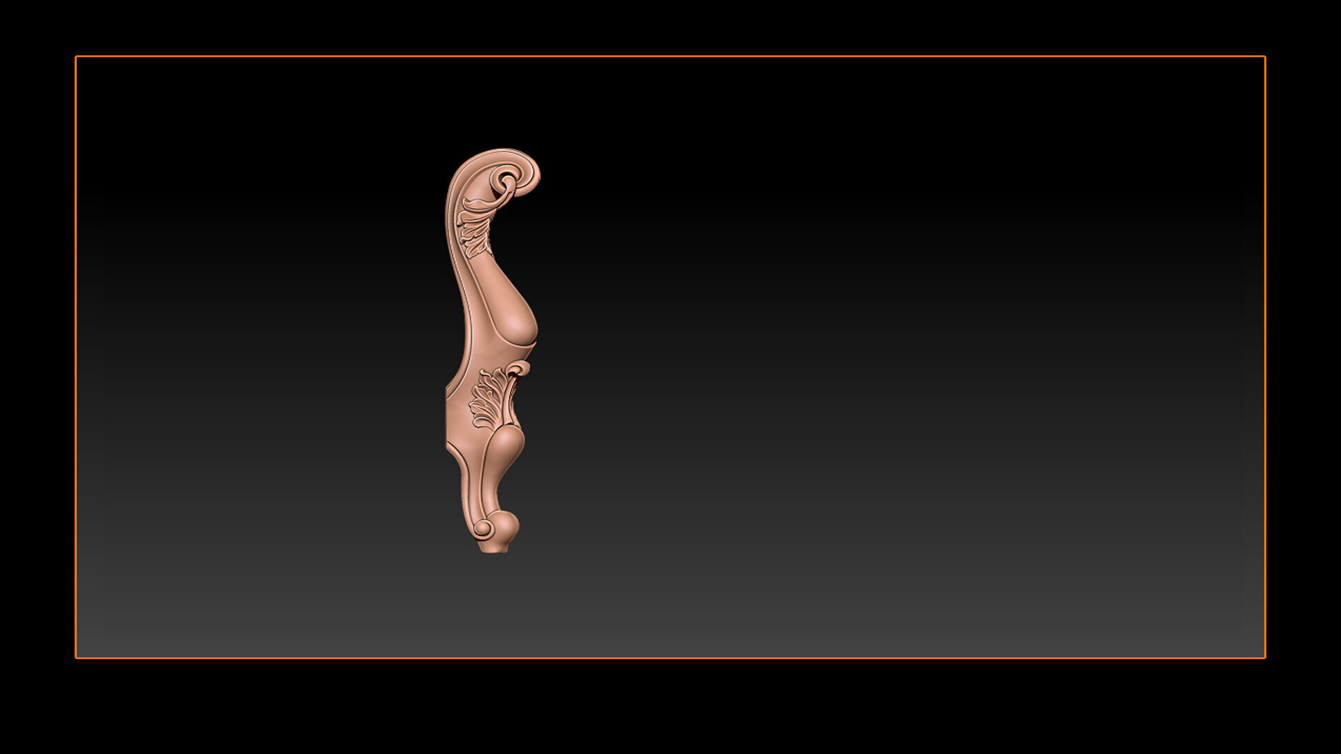 Classic Table and Chair Leg Model Kit - 049 3D print model_12