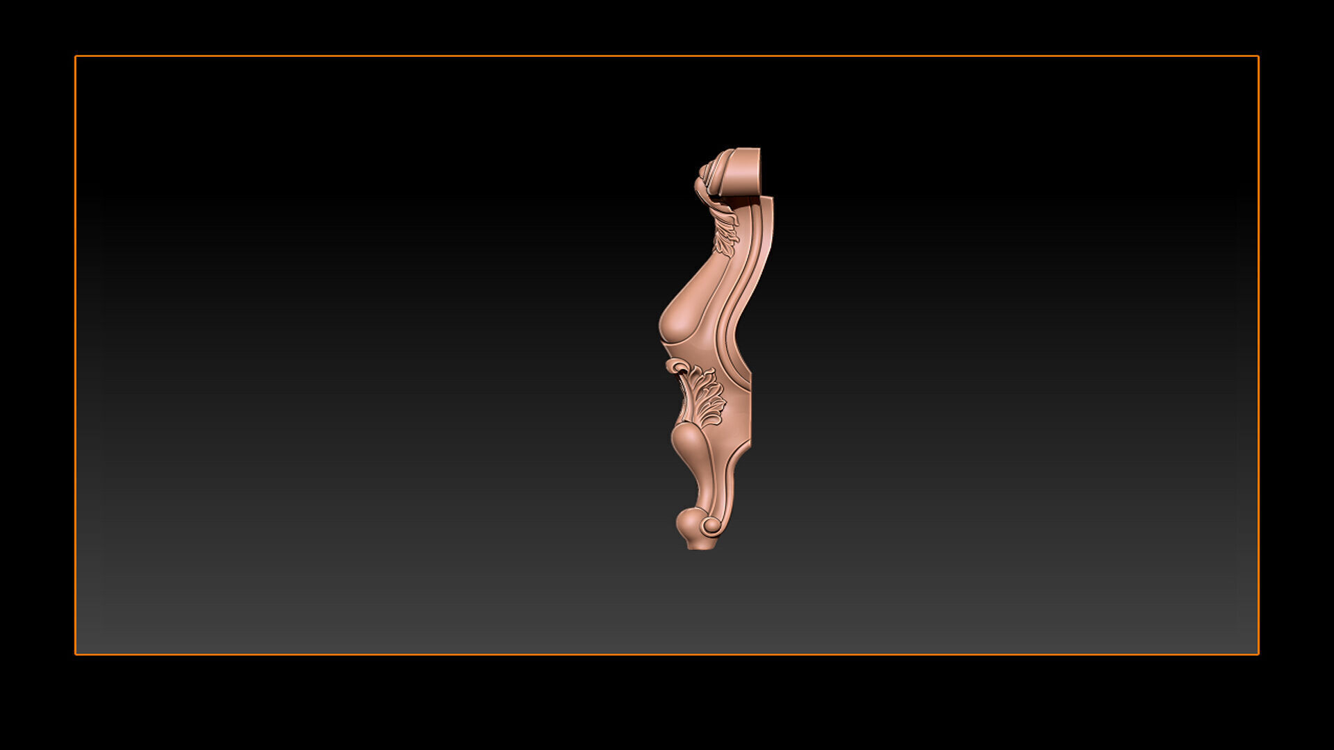 Classic Table and Chair Leg Model Kit - 049 3D print model_10