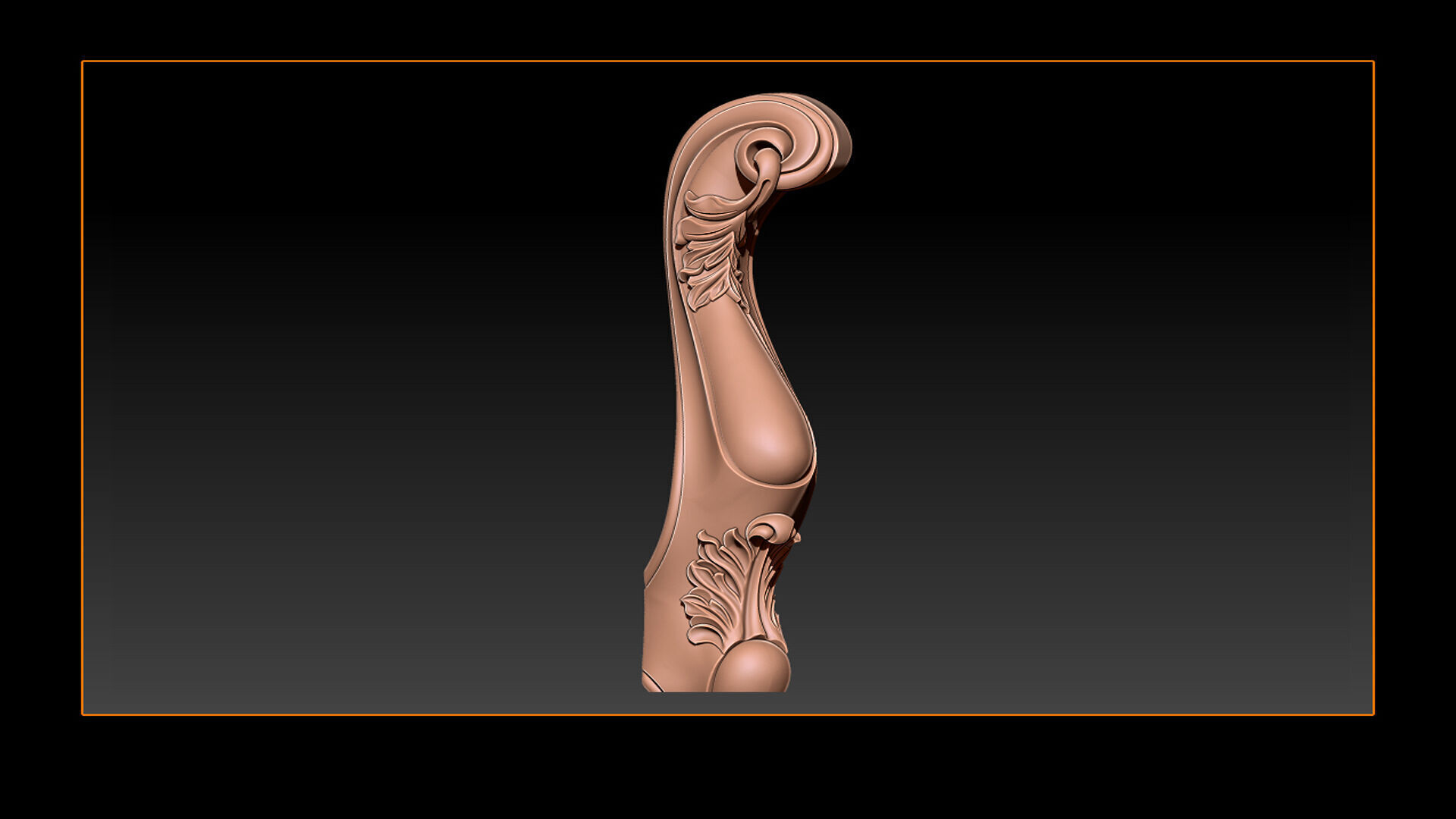 Classic Table and Chair Leg Model Kit - 049 3D print model_6