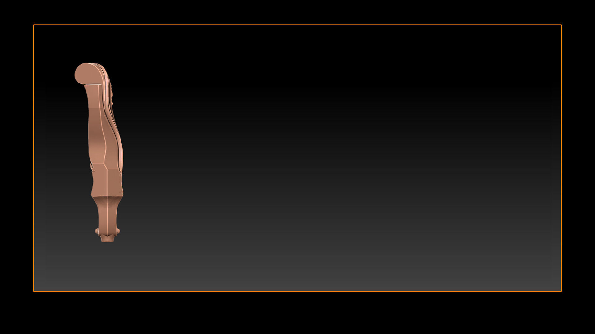 Classic Table and Chair Leg Model Kit - 049 3D print model_14