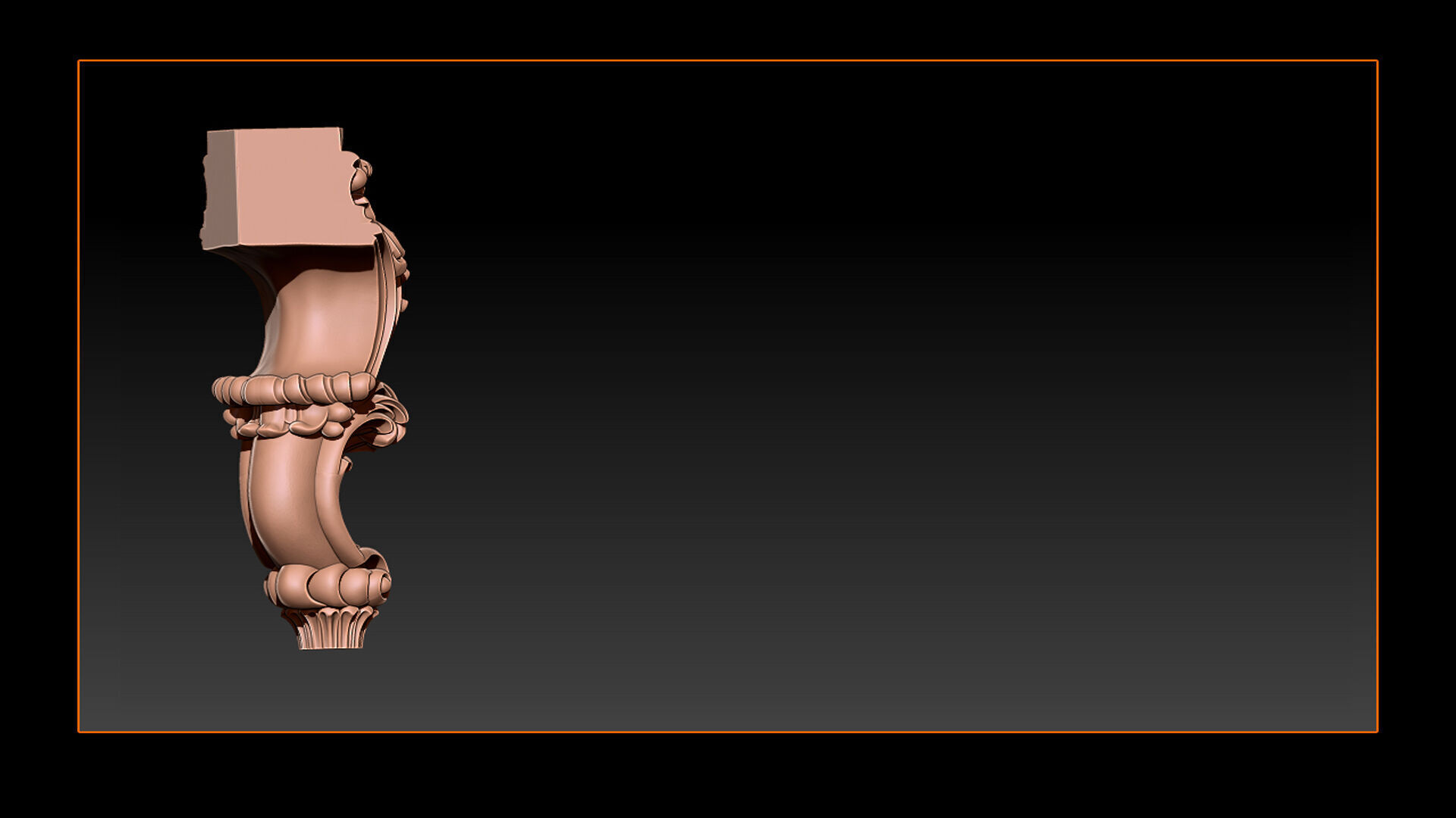 Classic Table and Chair Leg Model Kit - 059 3D print model_17