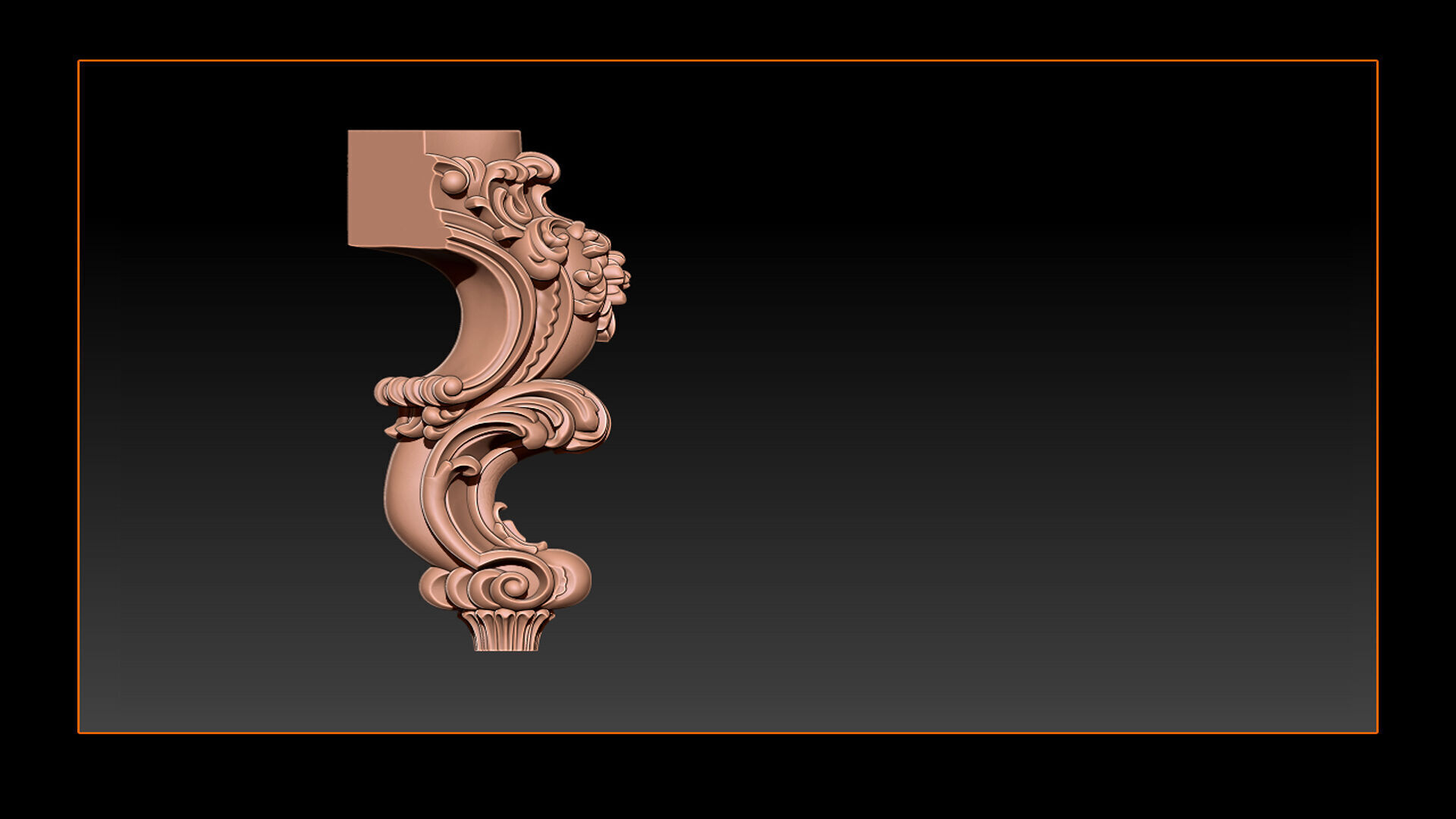 Classic Table and Chair Leg Model Kit - 059 3D print model_13