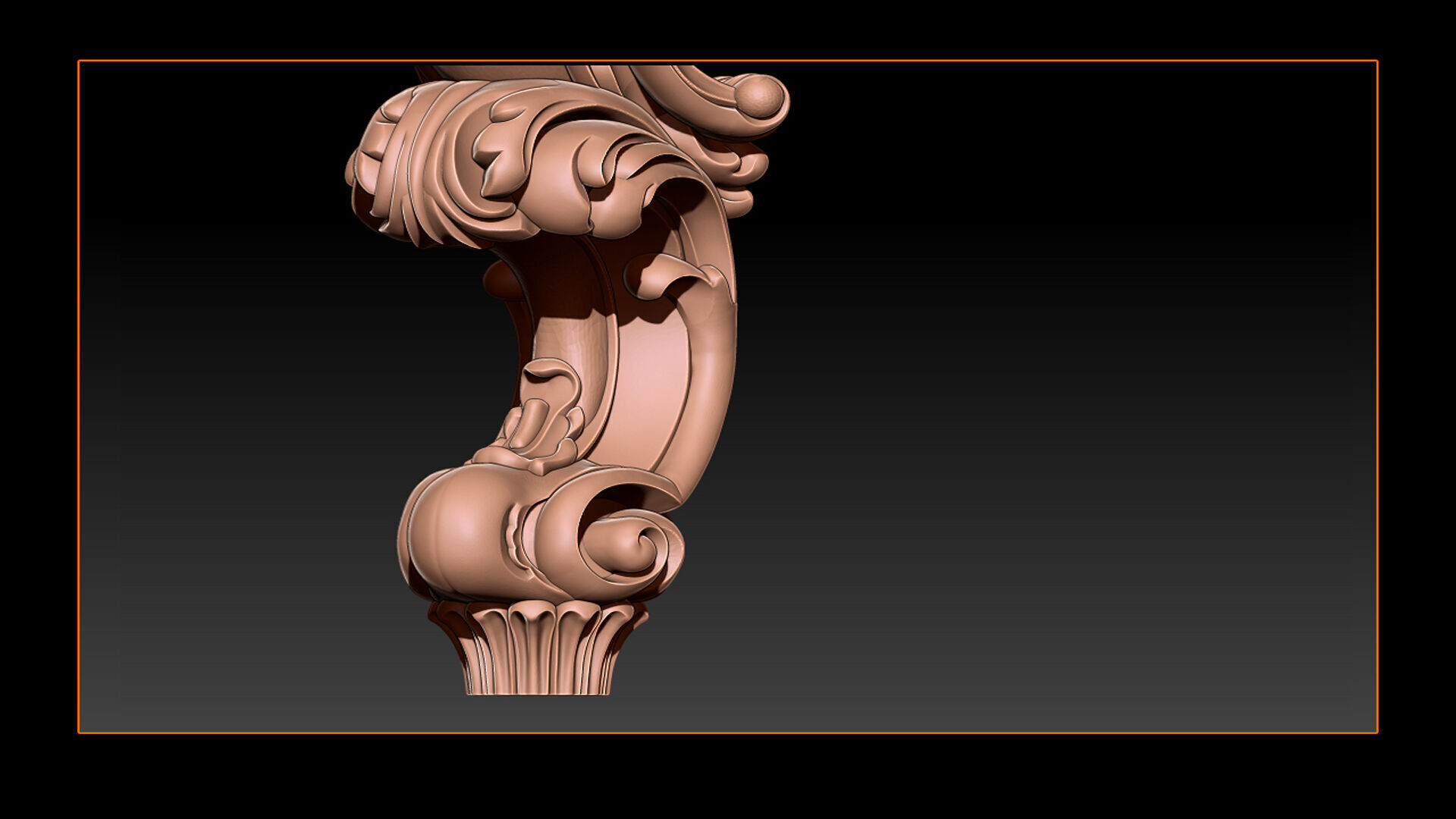 Classic Table and Chair Leg Model Kit - 059 3D print model_16