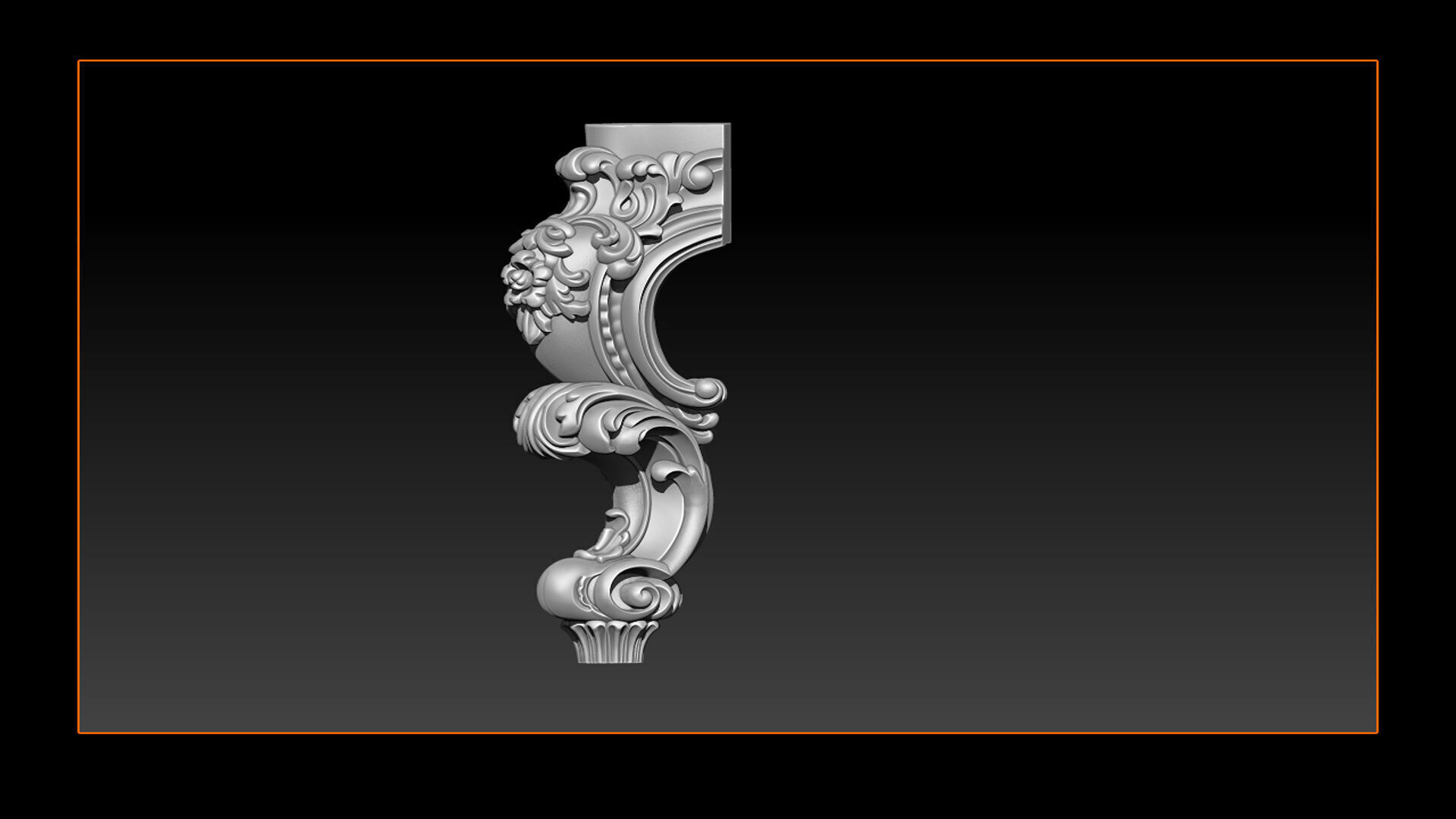 Classic Table and Chair Leg Model Kit - 059 3D print model_19