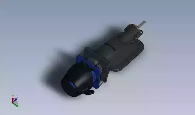 Water Jet Propulsion Turbo Unit Tsurayaa raize 3d print model 3D print model