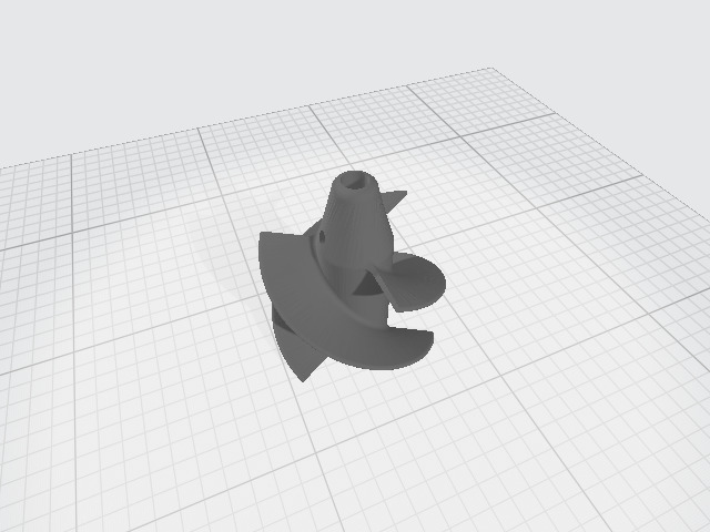 Water Jet Propulsion Turbo Unit Tsurayaa raize 3d print model 3D print model_7