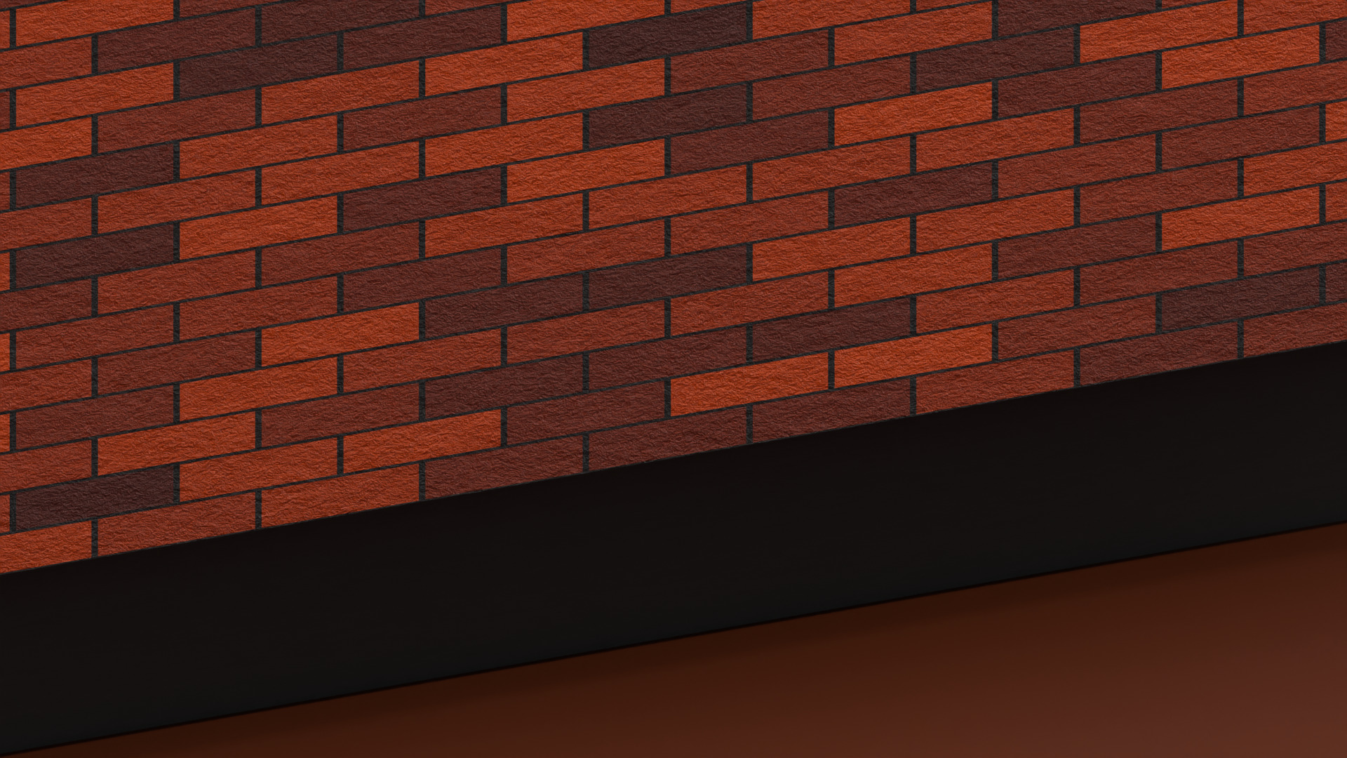 Industril Counter Bar Low-poly 3D model_9