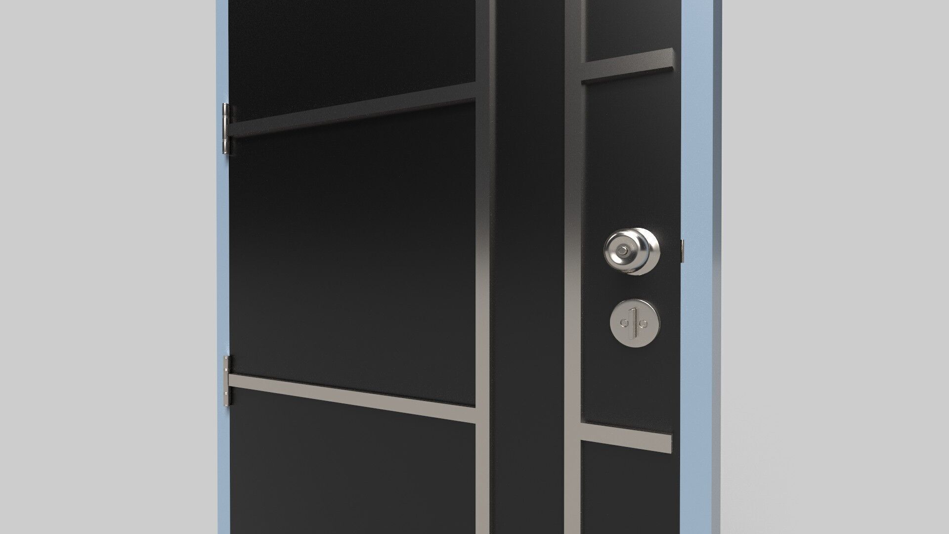 Door Design CG48 3D model_4