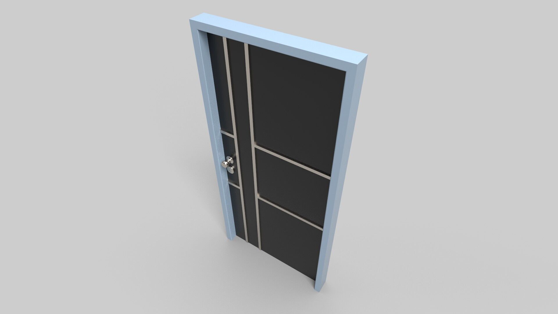 Door Design CG48 3D model_1
