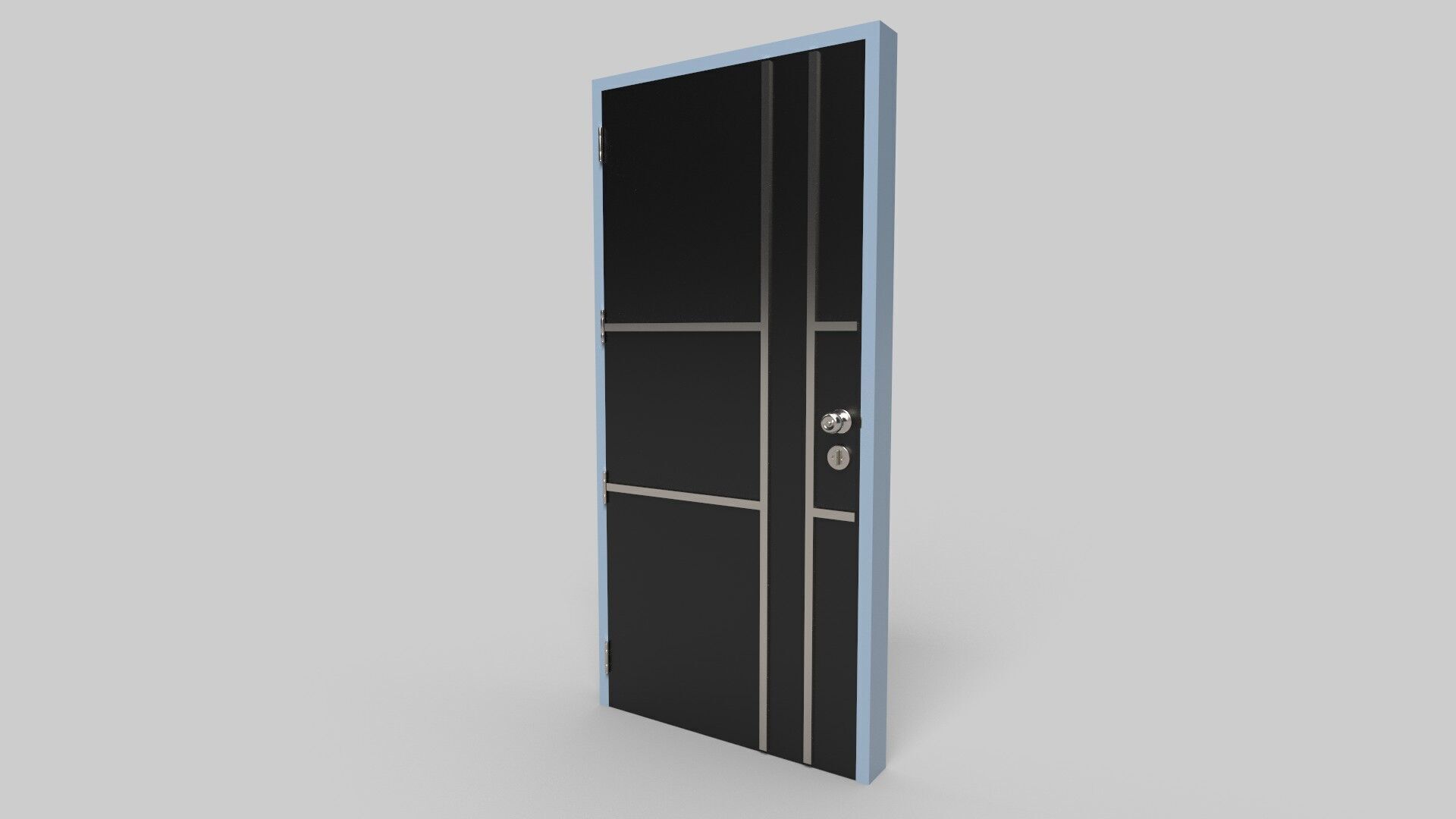 Door Design CG48 3D model_3