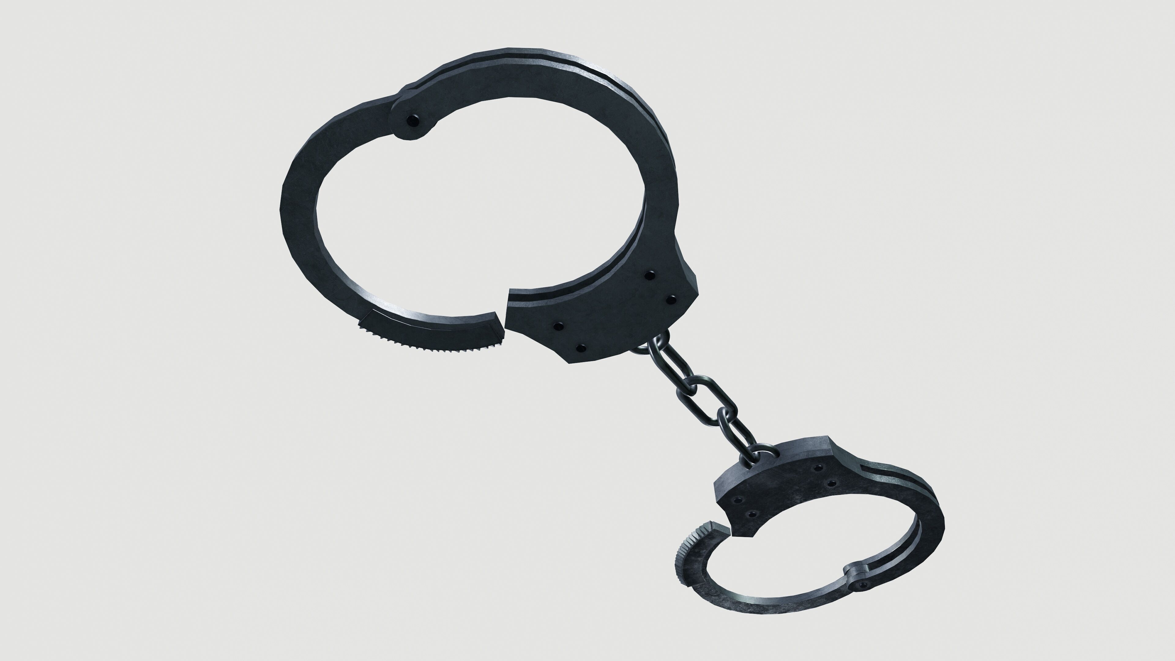 Hand cuffs 3D model_6
