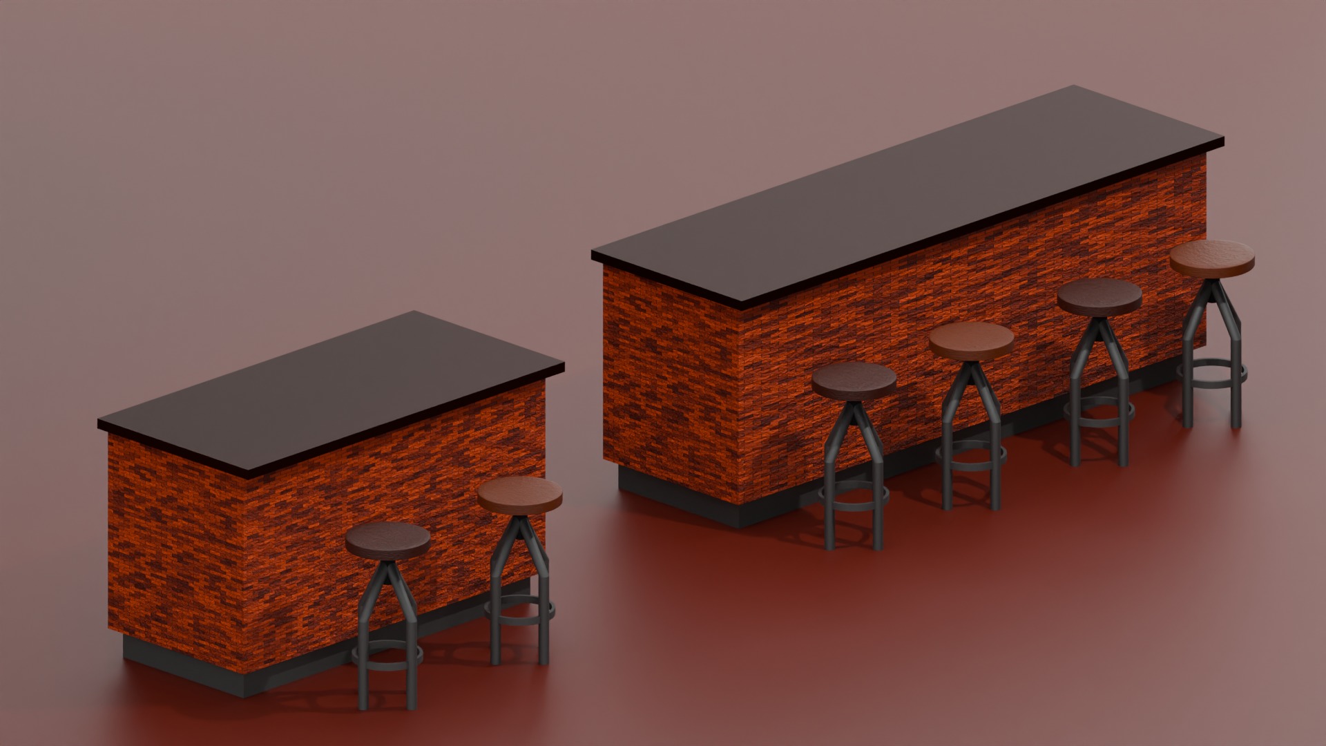 Industrial Loft Bar Set Collection 1 _32