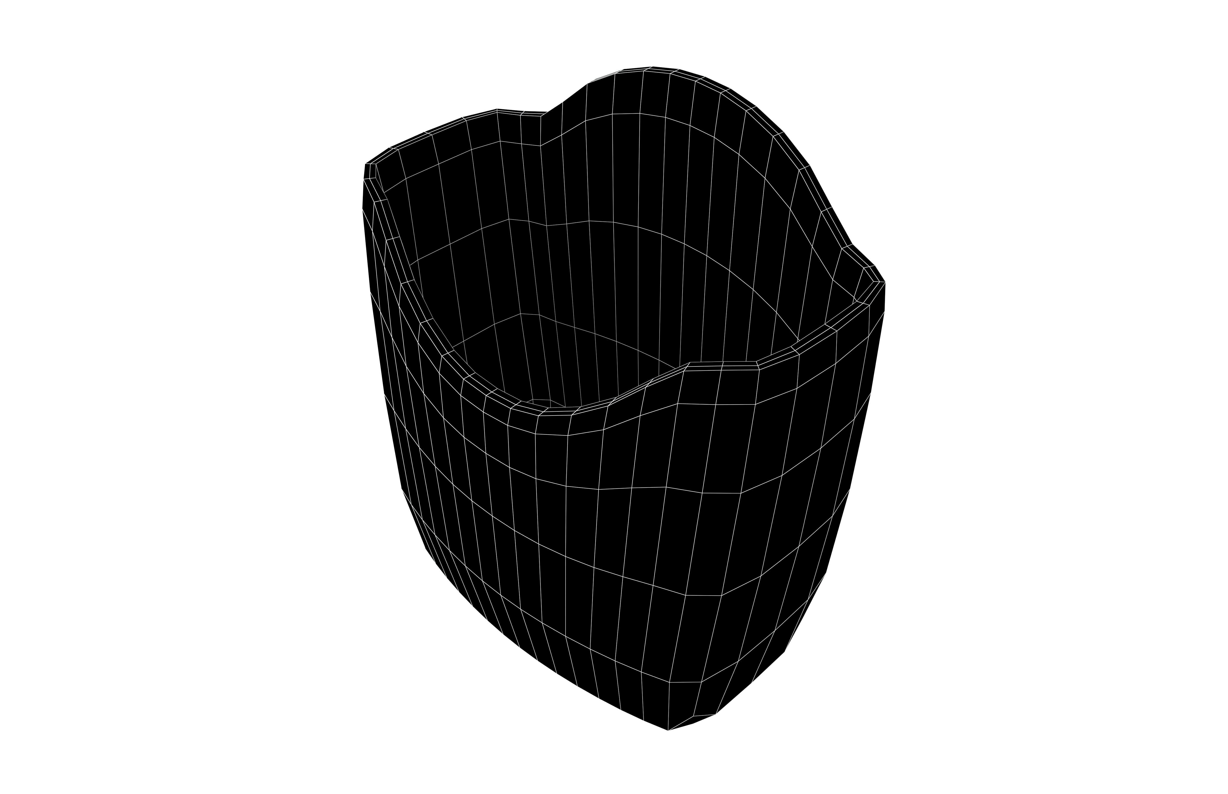 French Fries Packaging v1 001 Low-poly 3D model_6