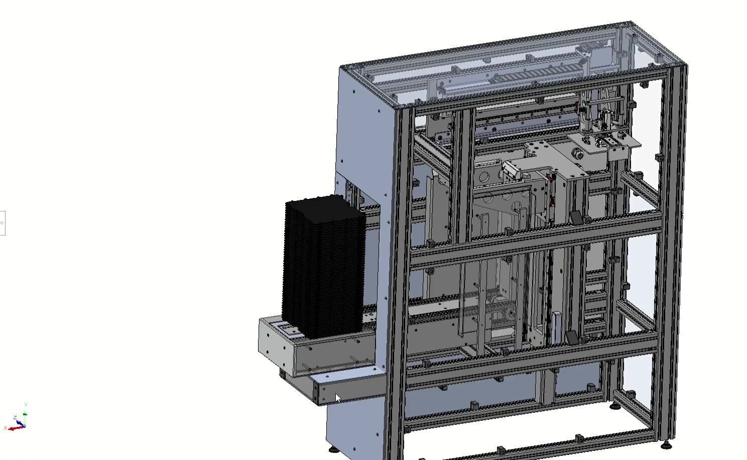 Automatic Tray and Pallet Loader 3D model_1