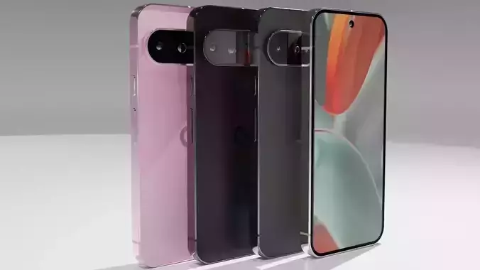 Pixel 9 Pro 3D model