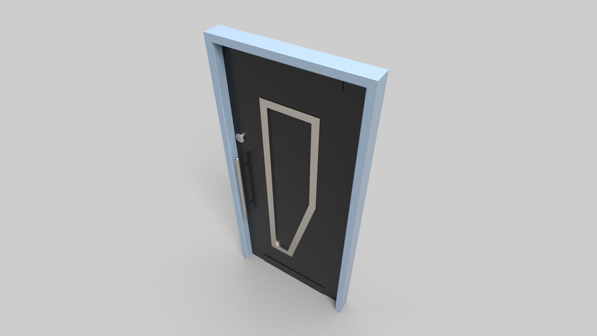 Door Design CG53 3D model_1