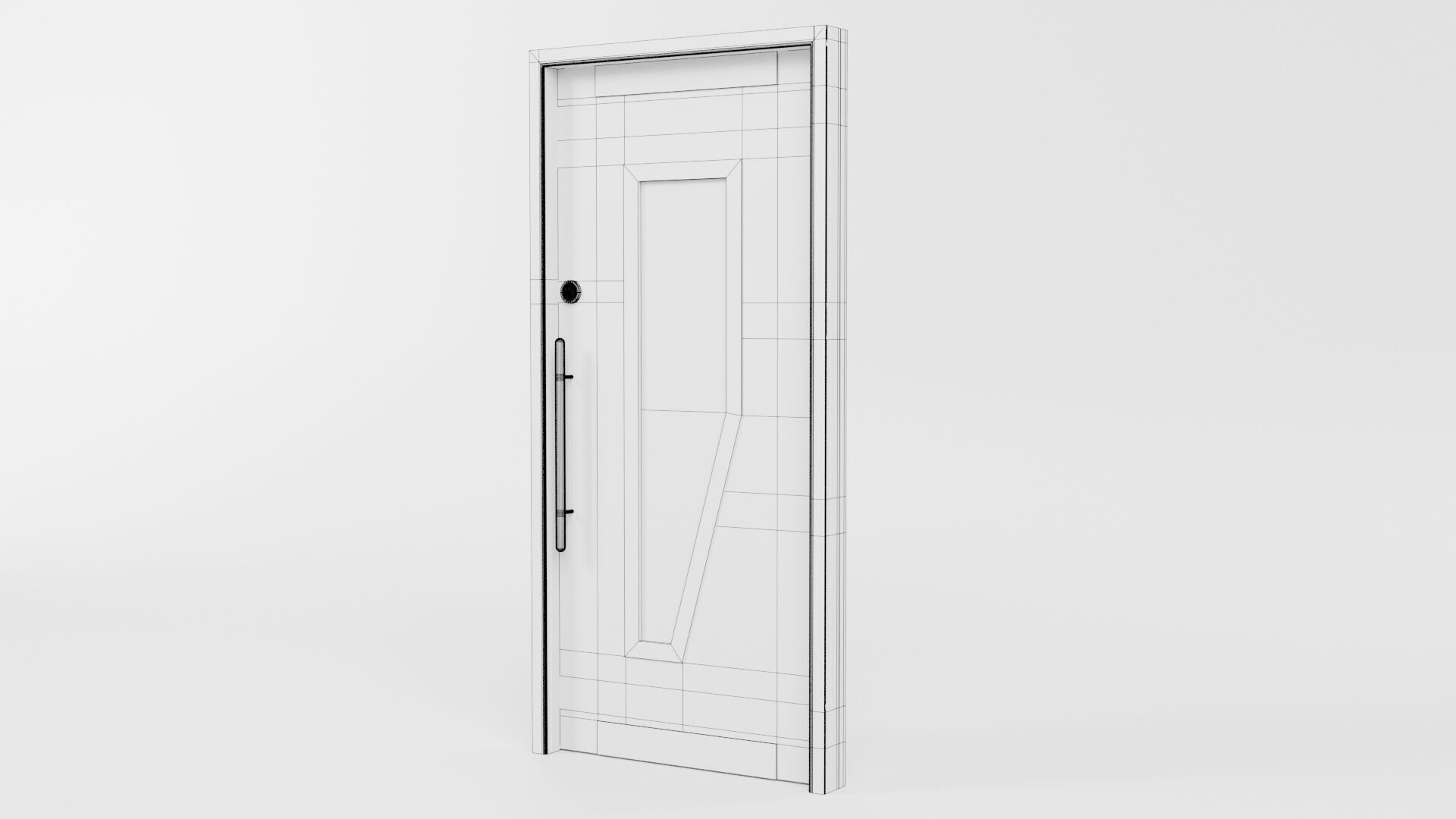 Door Design CG53 3D model_5