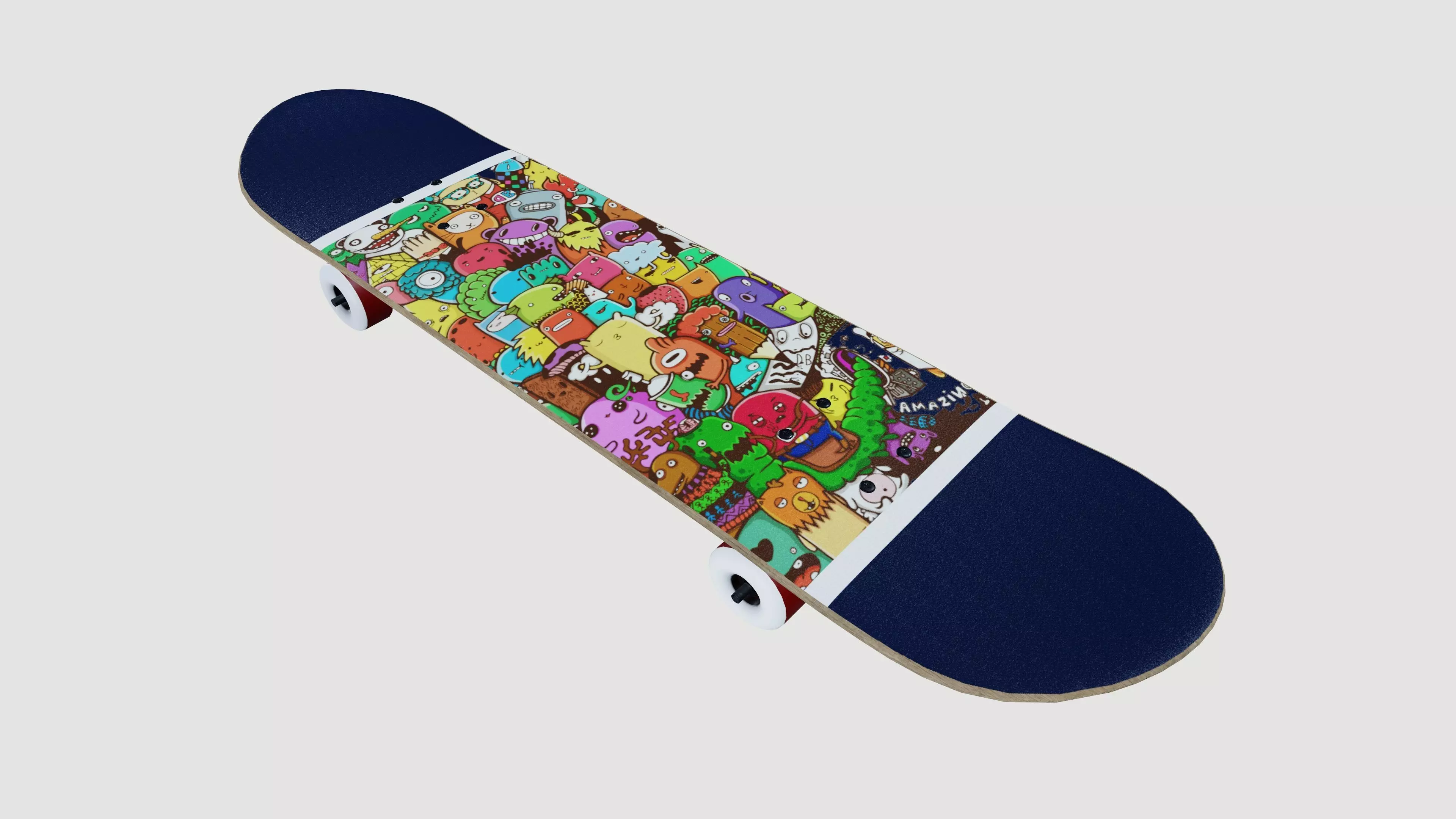 Skateboard 3D model