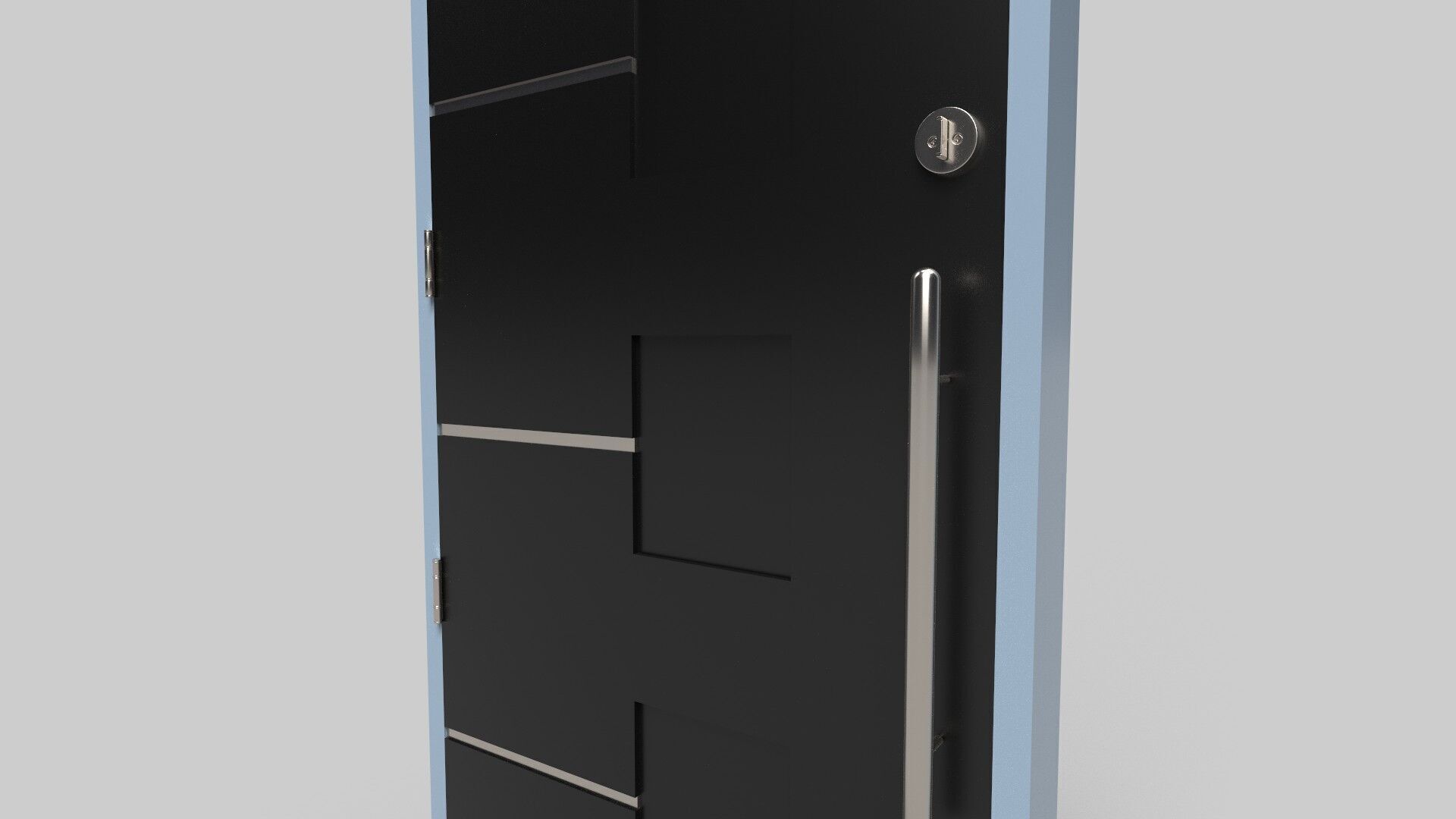 Door Design CG54 3D model_4
