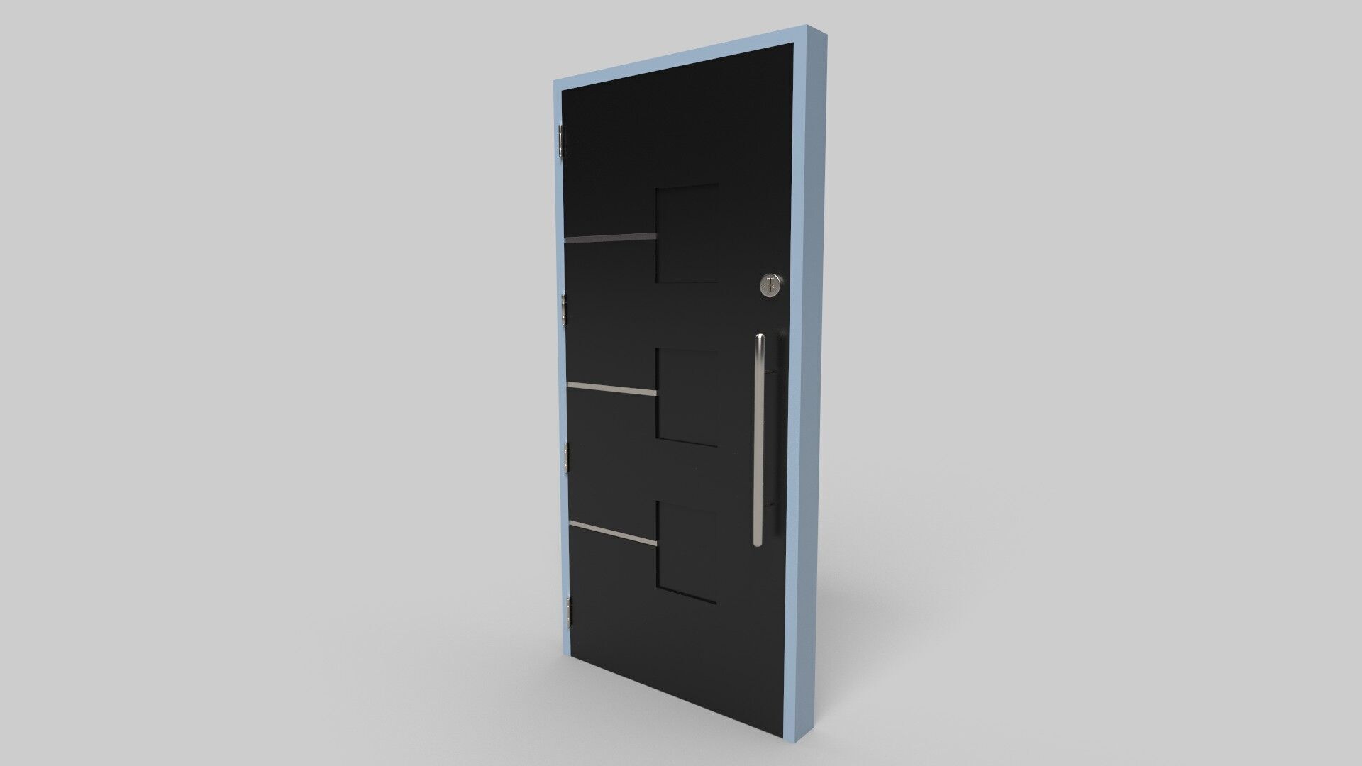 Door Design CG54 3D model_3