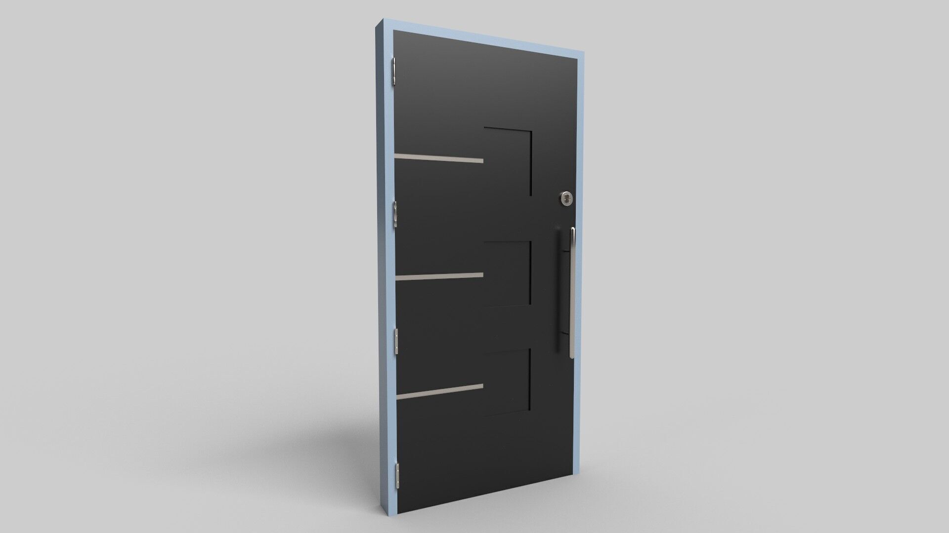 Door Design CG54 3D model_2