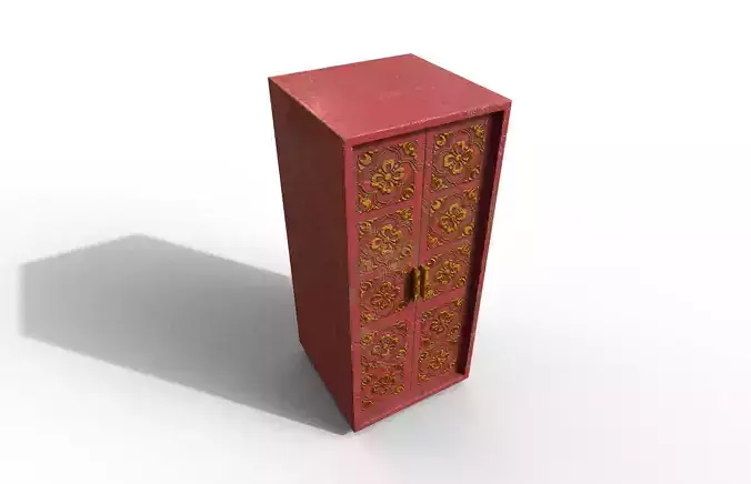 Old Modern Furniture 3D Model Terror