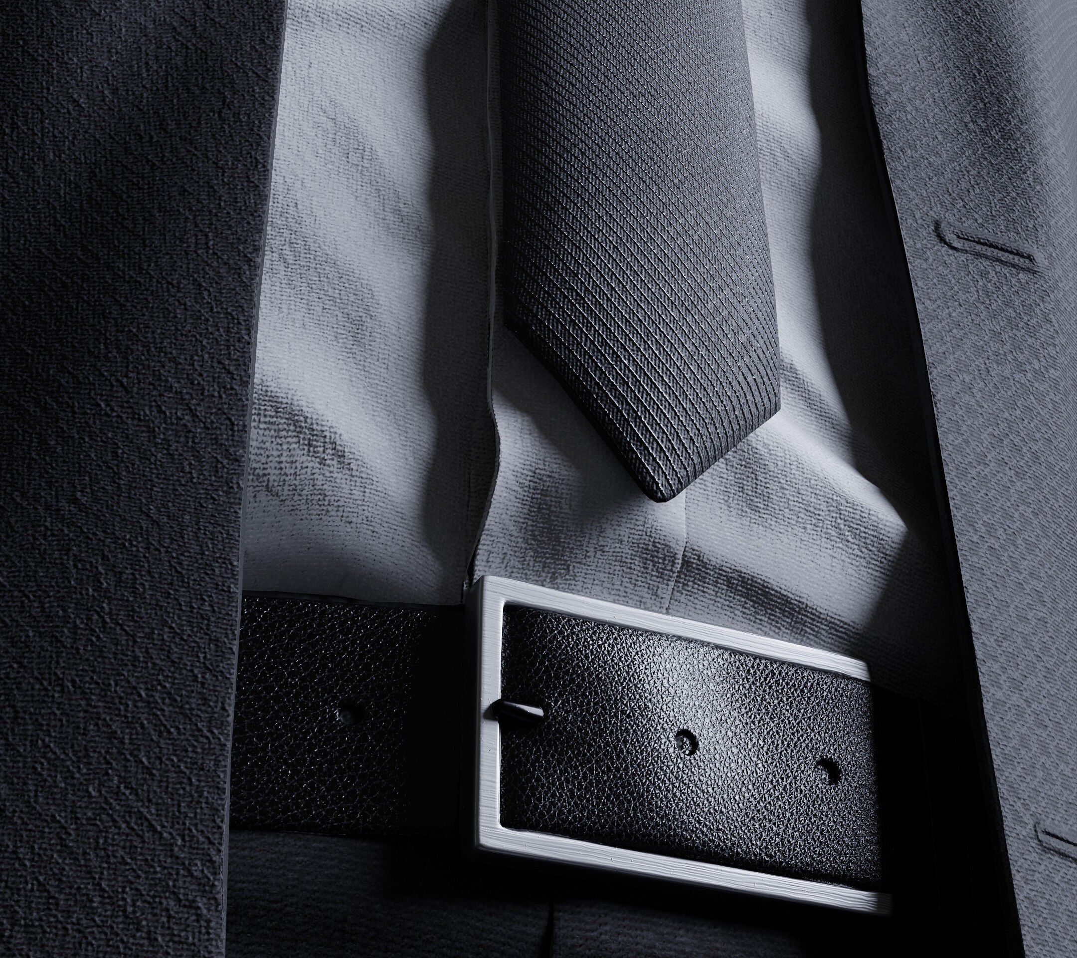 Two and Three-Piece Suit Rigged Low-poly 3D model_6