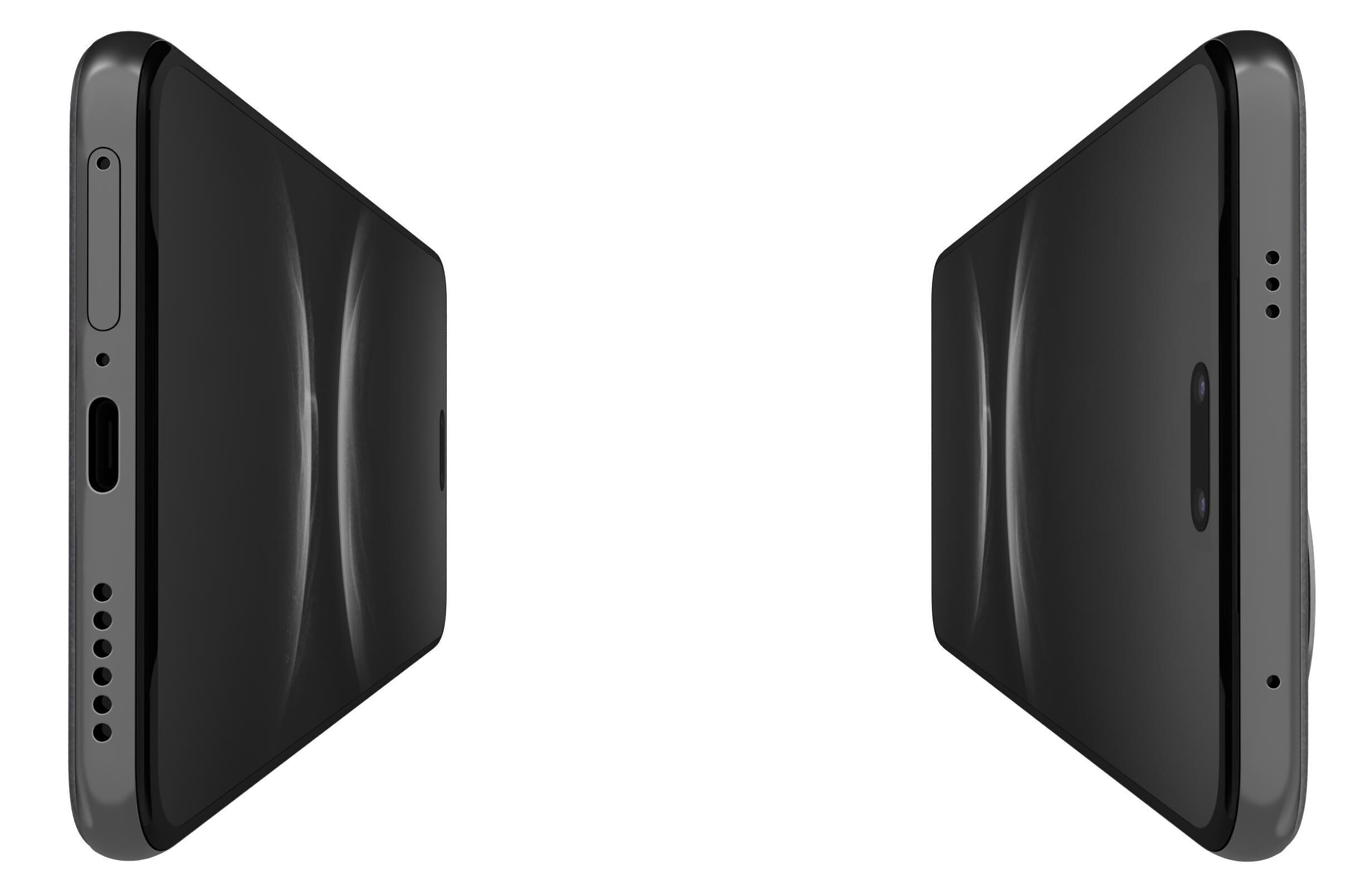 Huawei nova 14 Pro Feather Sand Black 3D model_10