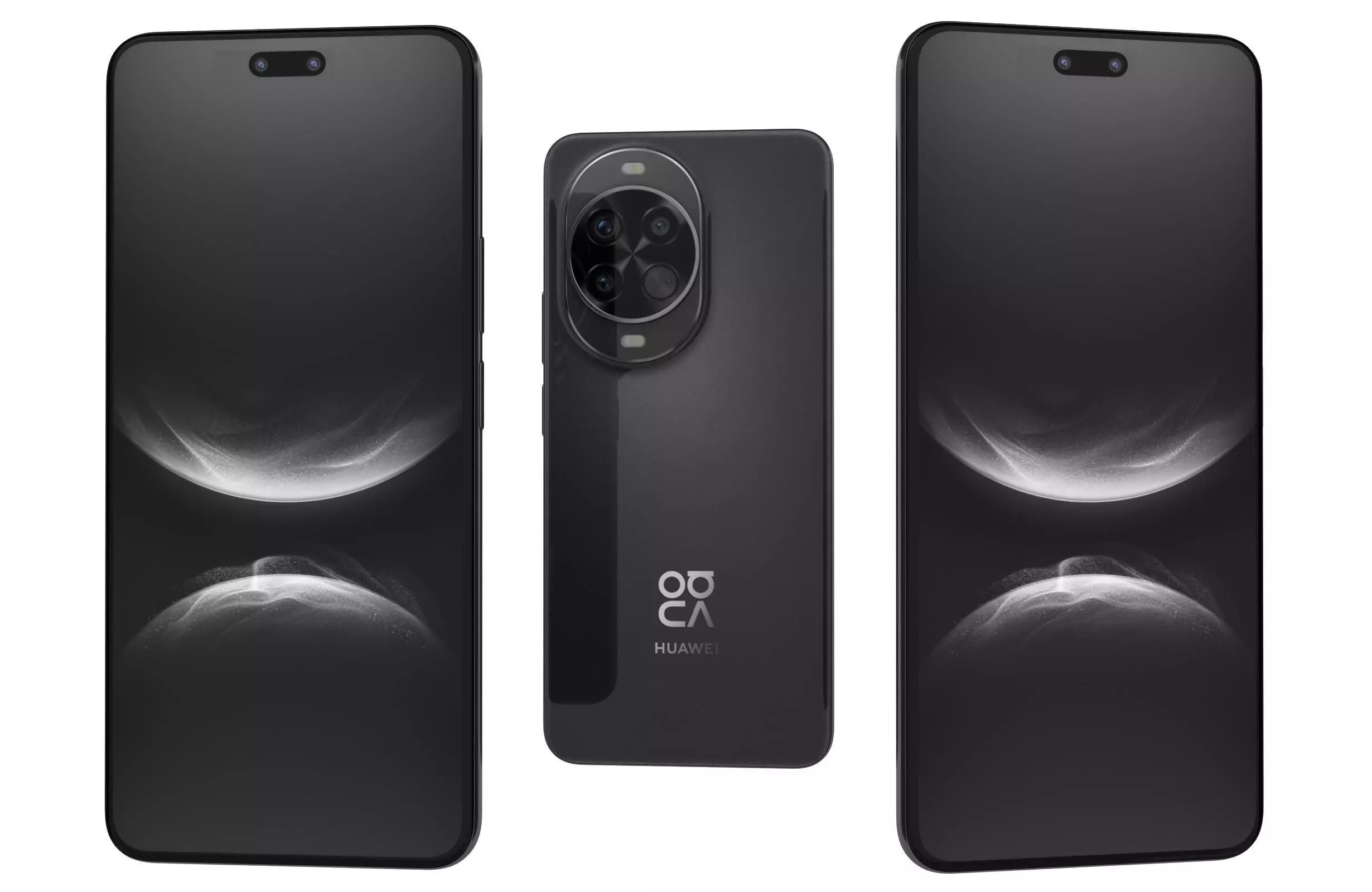 Huawei nova 14 Pro Feather Sand Black 3D model_0