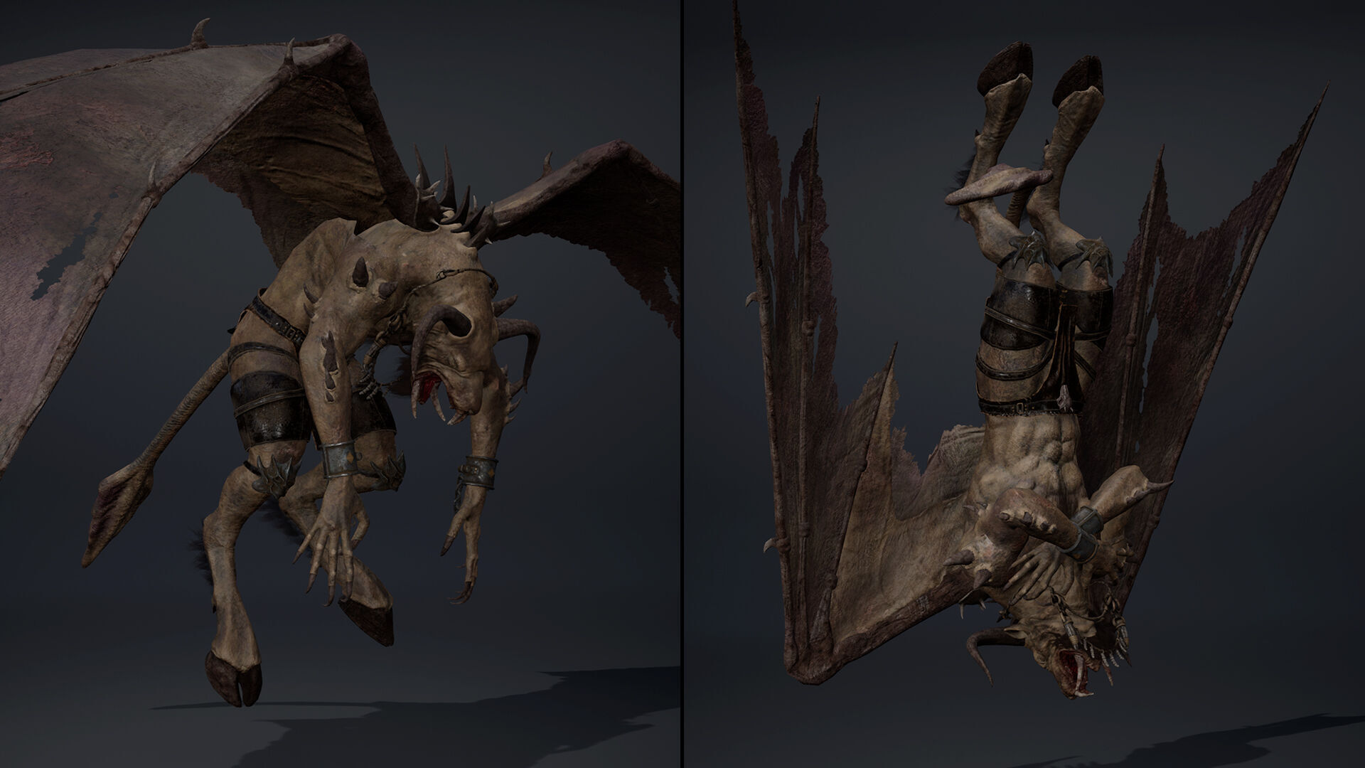 Dreadfang Spicky Brutal Low-poly 3D model_16