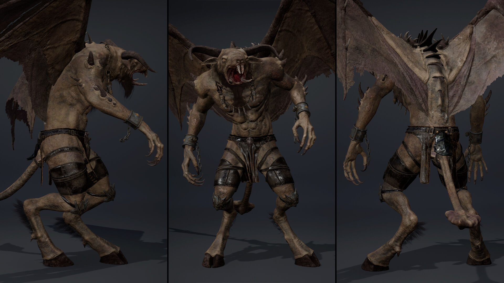 Dreadfang Spicky Brutal Low-poly 3D model_17