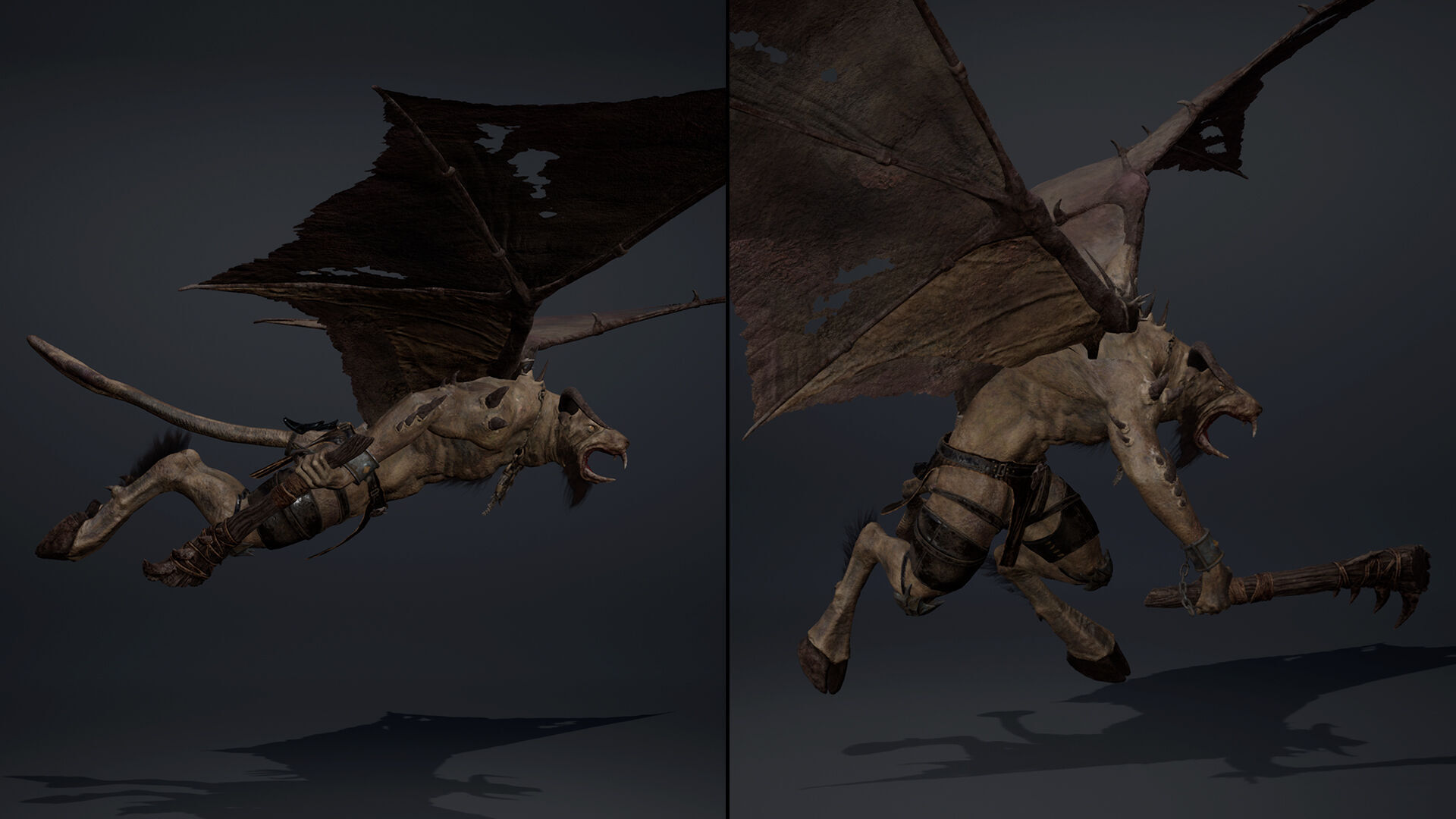 Dreadfang Spicky Brutal Low-poly 3D model_6