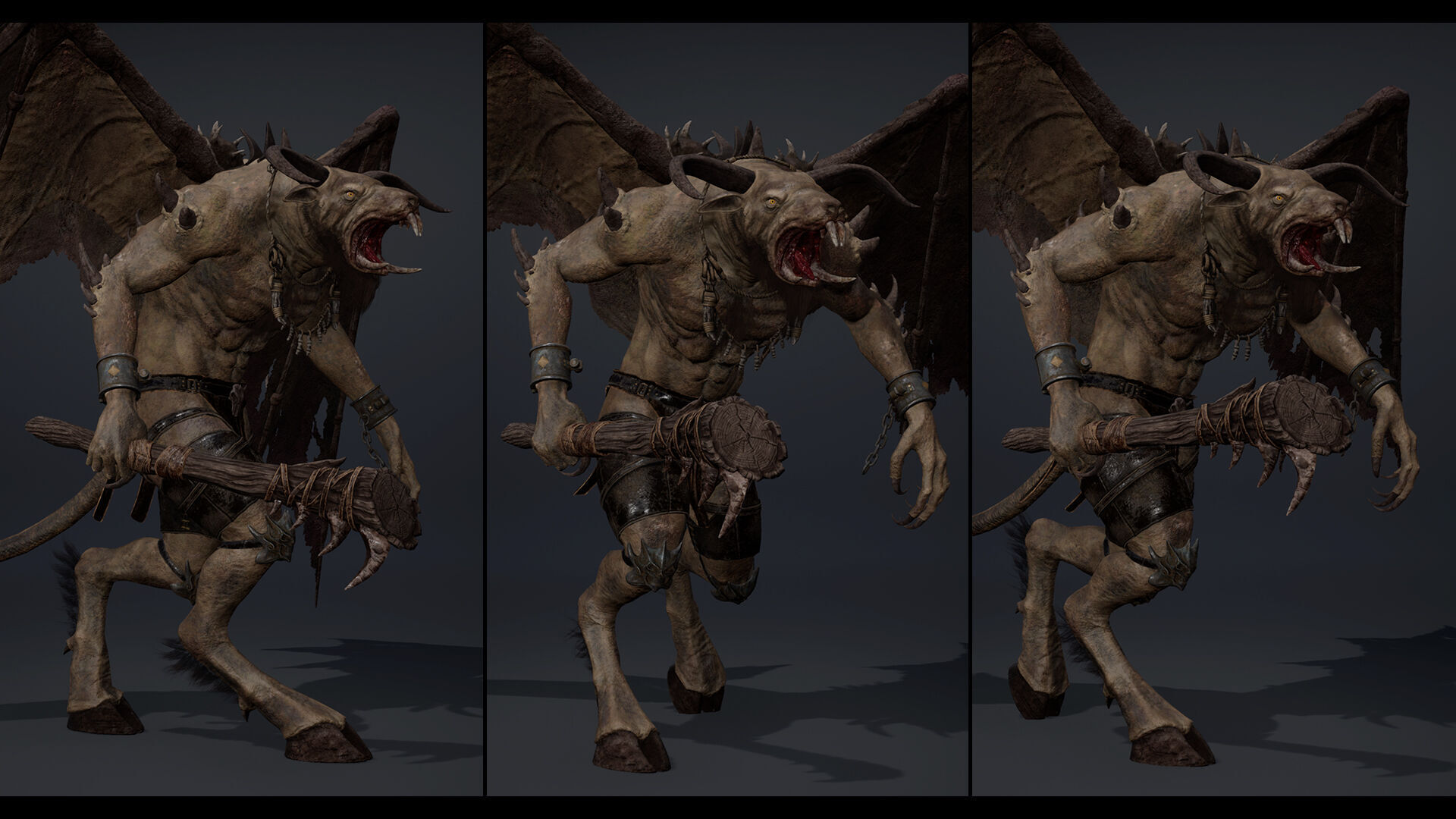 Dreadfang Spicky Brutal Low-poly 3D model_9