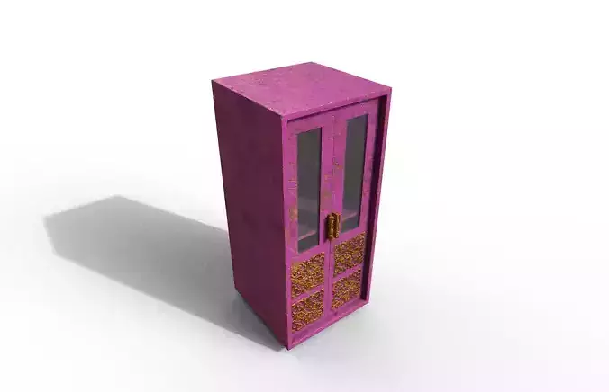 Old Modern Furniture 3D Model Terror