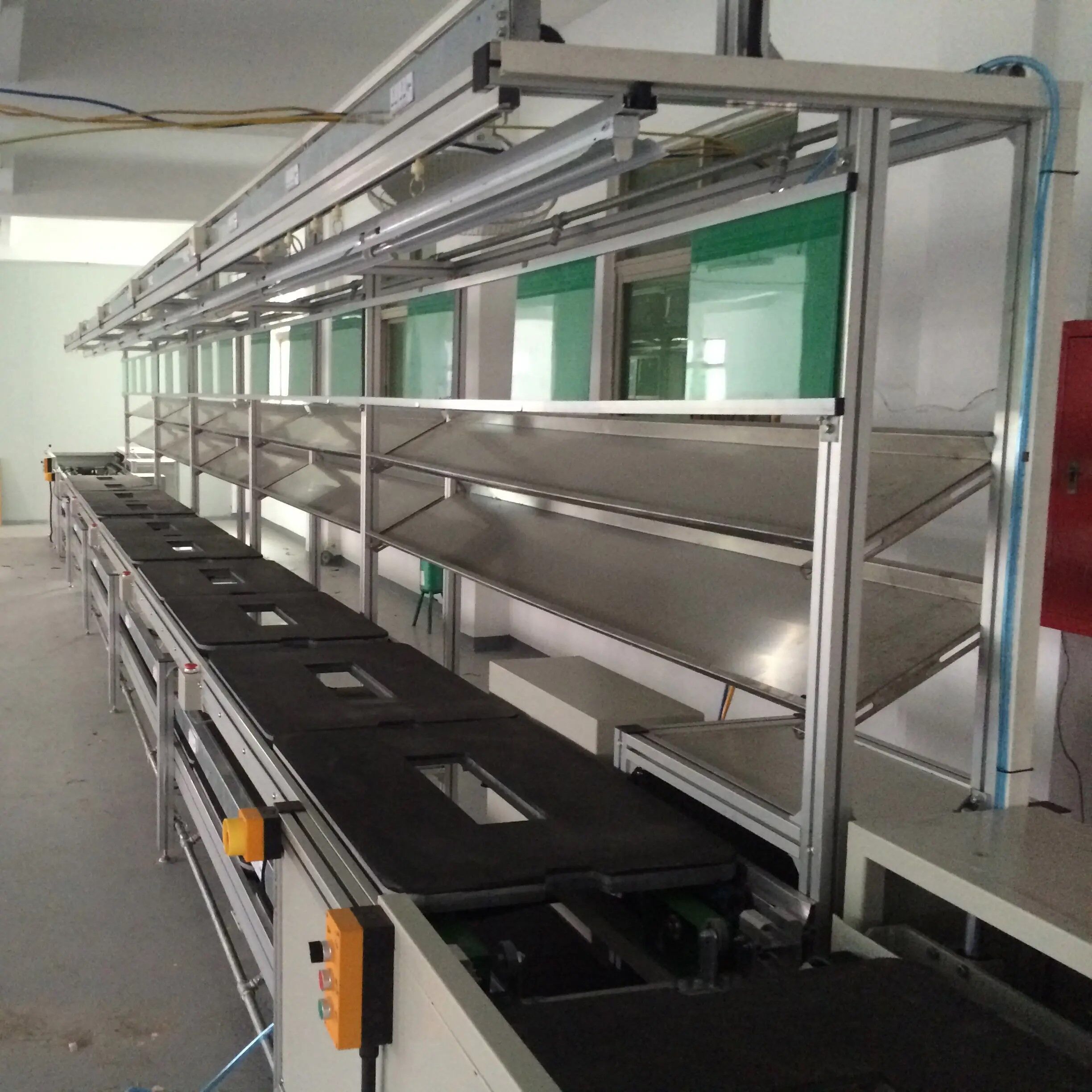 Free Flow Chain Conveyor with Variable Speed Control 3D model | CGTrader