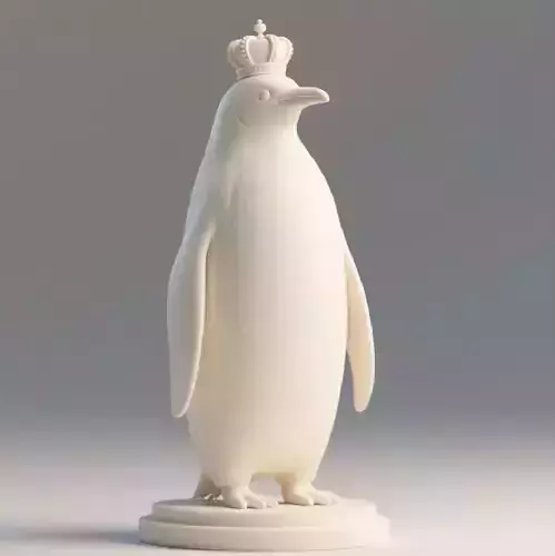 581   Royal  Penguin     Full Body    3D Model