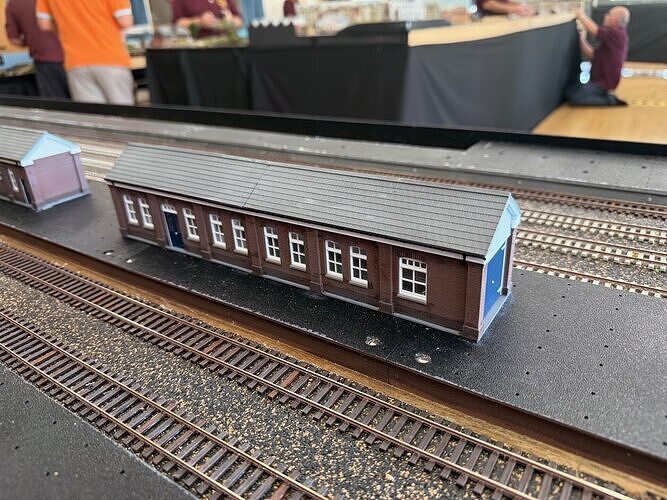Model Railway Island Platform Building V2 3D print model